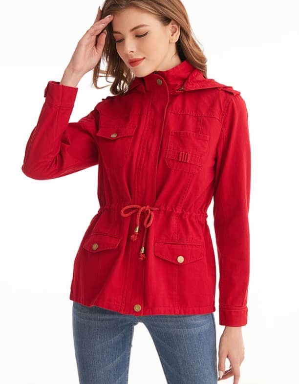 PLUS SIZE NIA FASHION DENIM JACKET