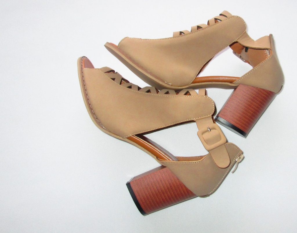 BEA HIGH HEELS OPEN TOE SHOES