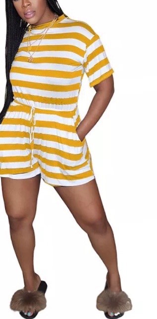 ZINE O-NECK ROMPER
