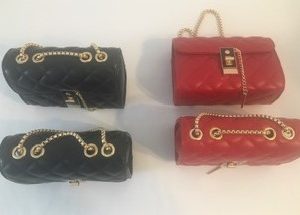 LEILA ECO FRIENDLY SMALL FASHION BAG WITH SHOULDER STRAP 2 FOR $75