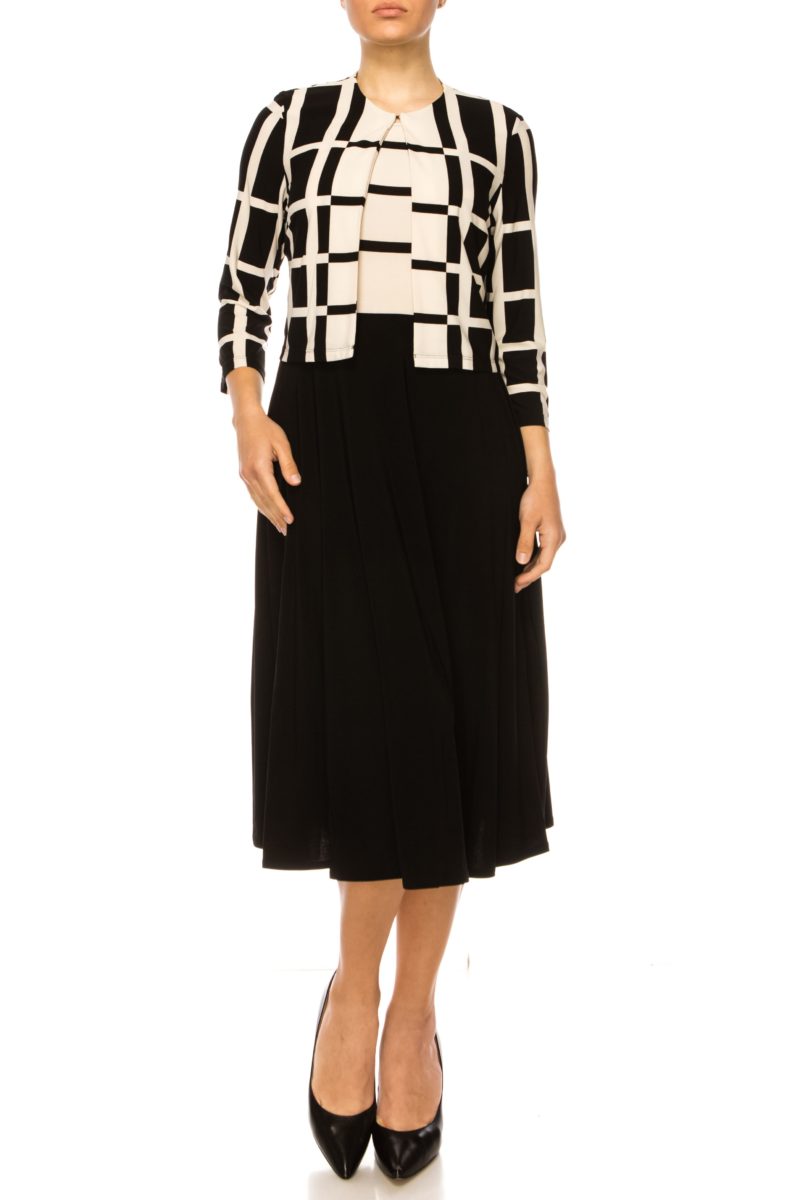 JACKET DRESS BY DANNY & NICOLE