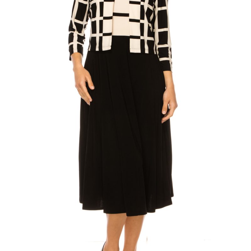 JACKET DRESS BY DANNY & NICOLE