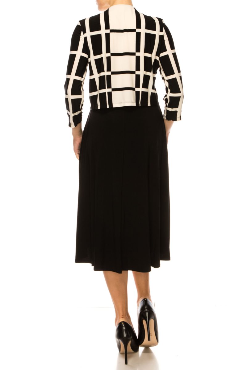 JACKET DRESS BY DANNY & NICOLE