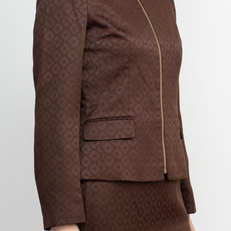 2 PIECE JACQUARD SKIRT SET BY JOHN MEYER