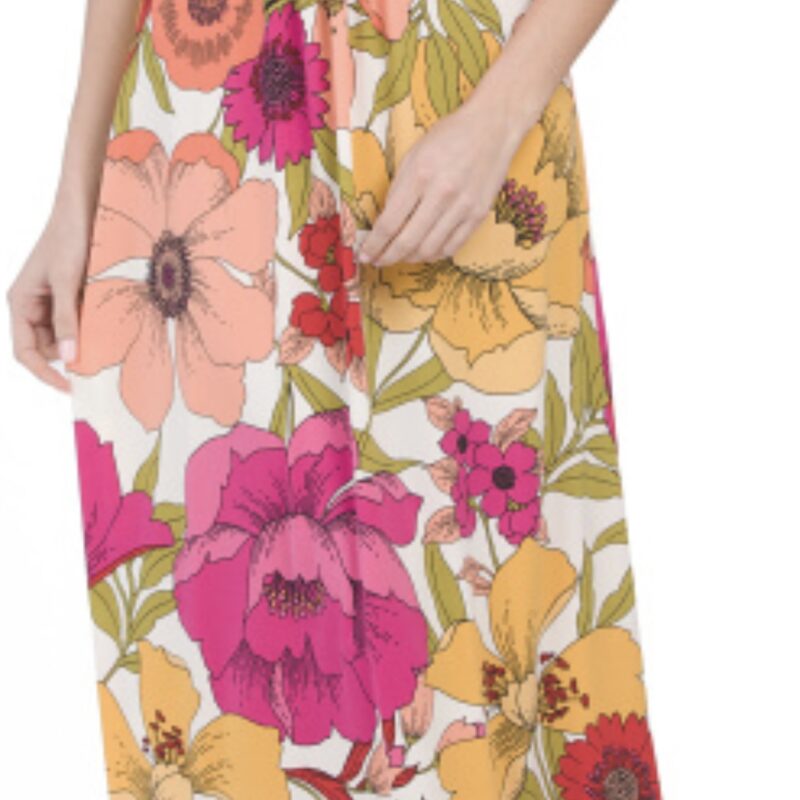 FLORAL MIDI DRESS BY L. TIMES