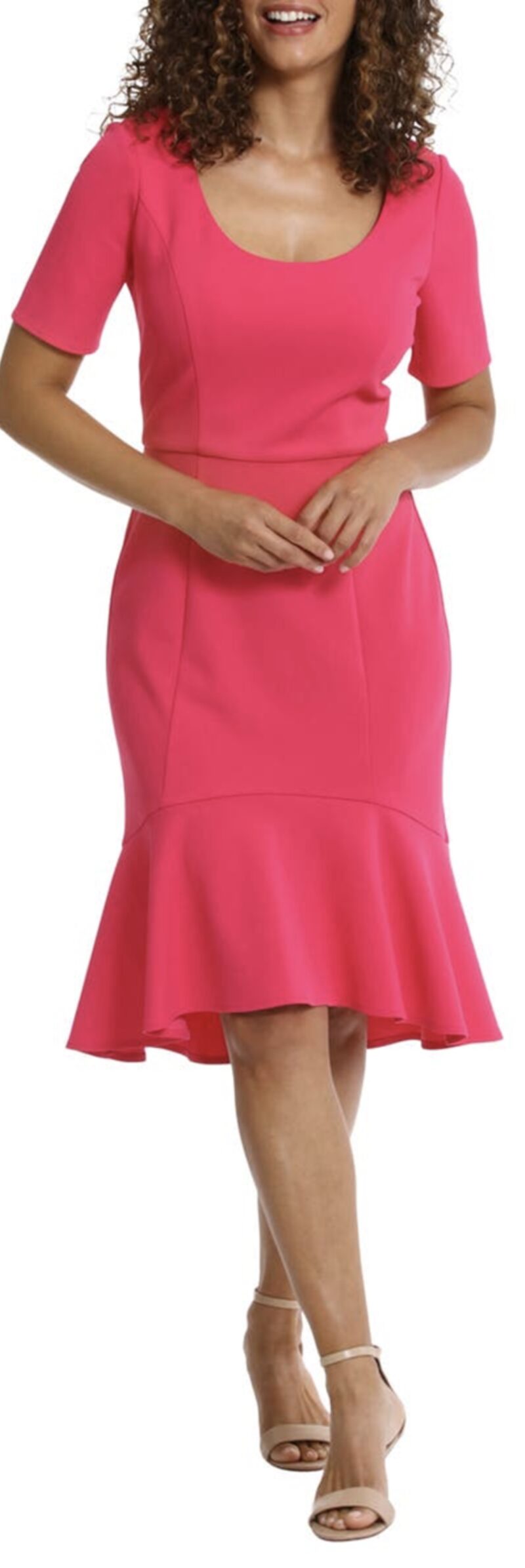 ROBE FLOUNCE HEM BY LONDON TIMES